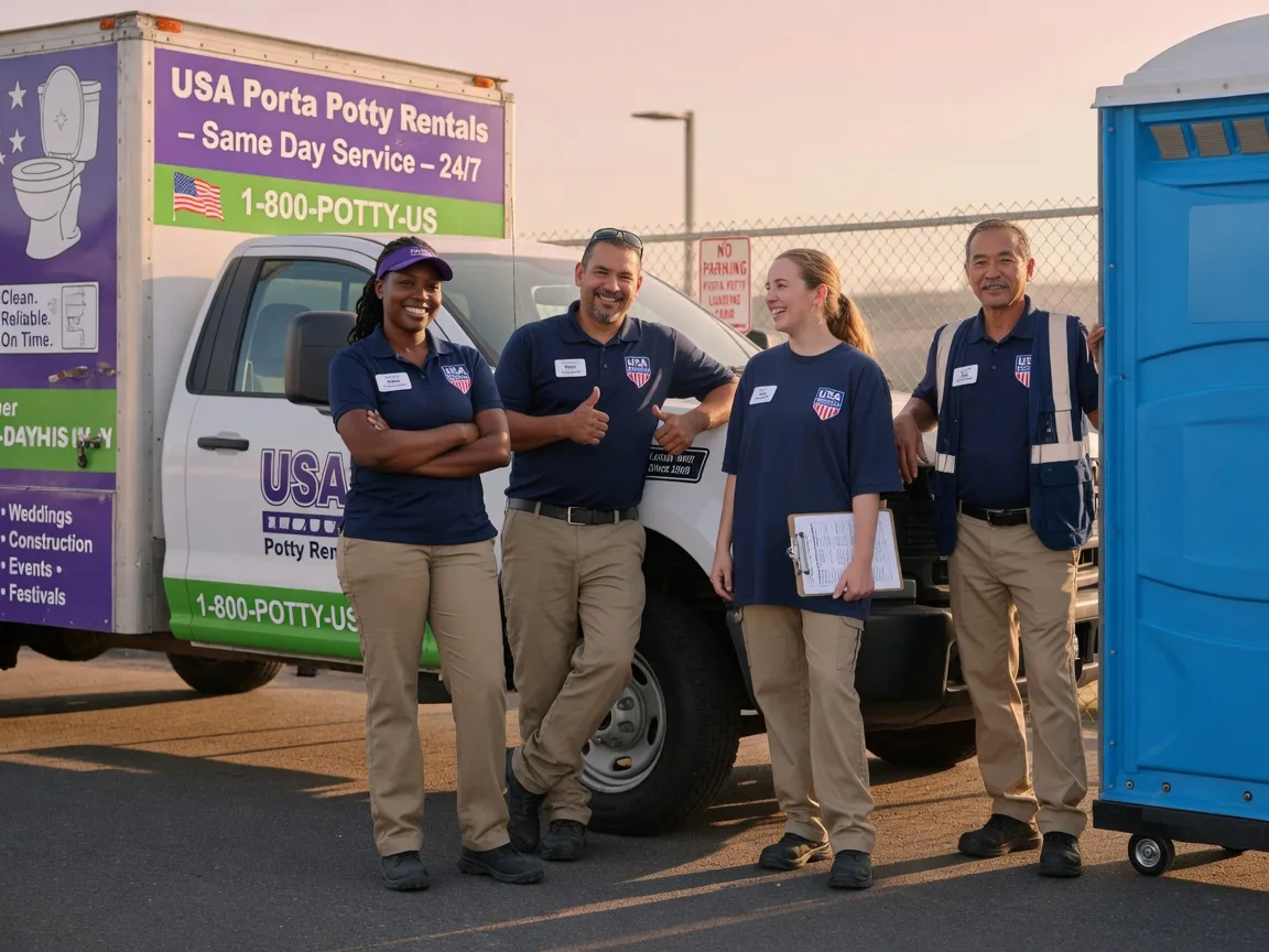 Porta Potty Rental company in Denton, NC